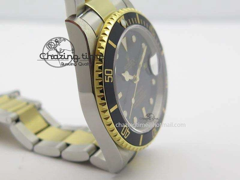Submariner BP Maker 16613 Black Dial SS YG Case On SS YG Bracelet A Supportive 3872