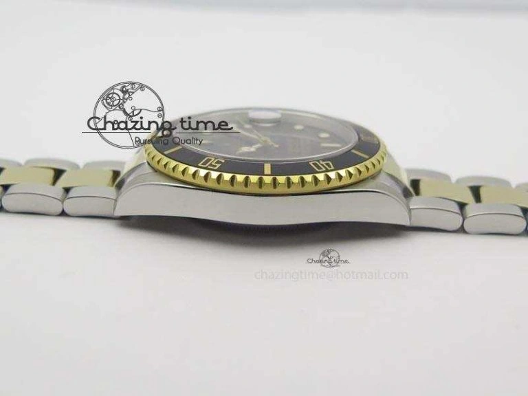 Submariner BP Maker 16613 Black Dial SS YG Case On SS YG Bracelet A Supportive 3872