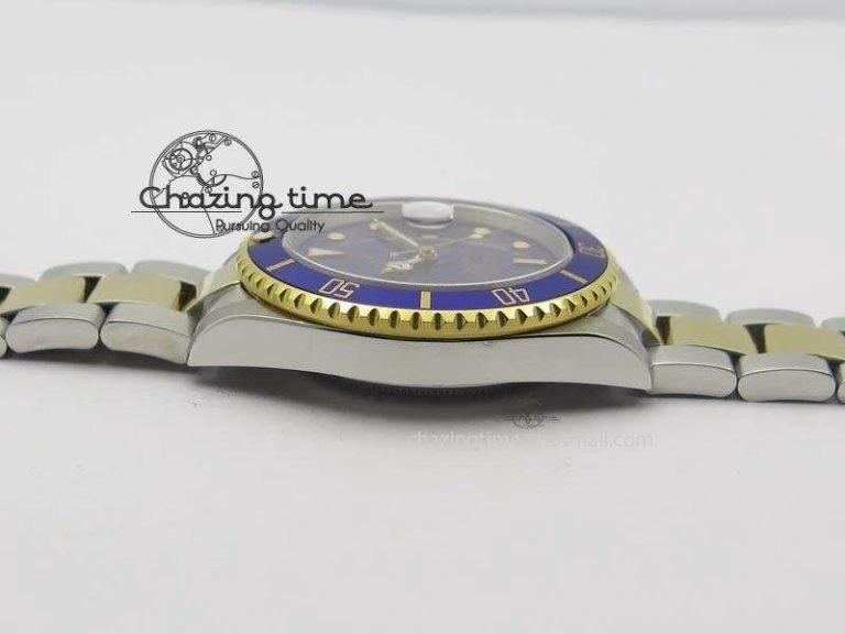 Submariner BP Maker 16613 Blue Dial SS YG Case On SS YG Bracelet A Fashionable 3877