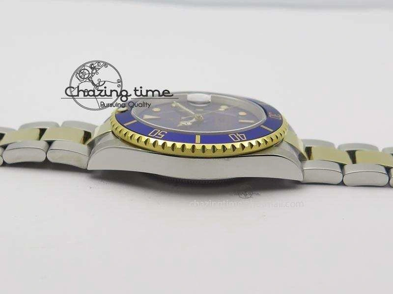 Submariner BP Maker 16613 Blue Dial SS YG Case On SS YG Bracelet A Fashionable 3877