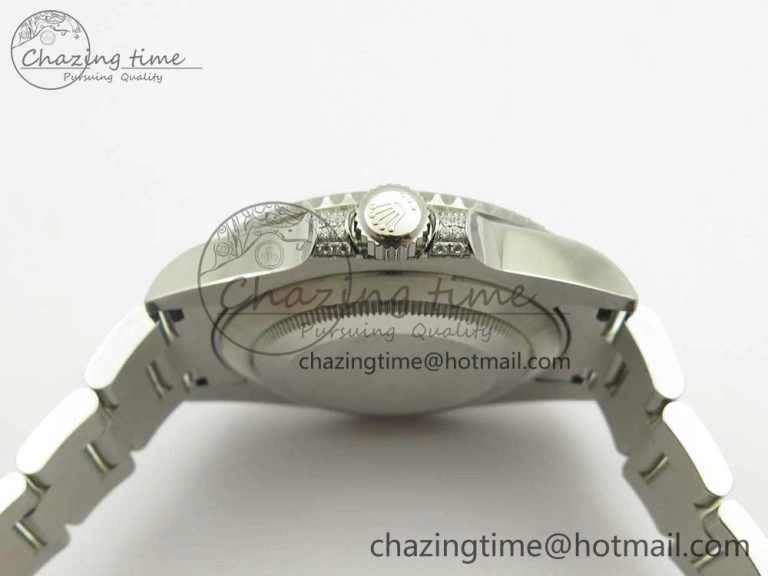 Submariner Black Diamond Bezel SS GSF Best Edition Black Dial On SS Bracelet A Thermal 3270