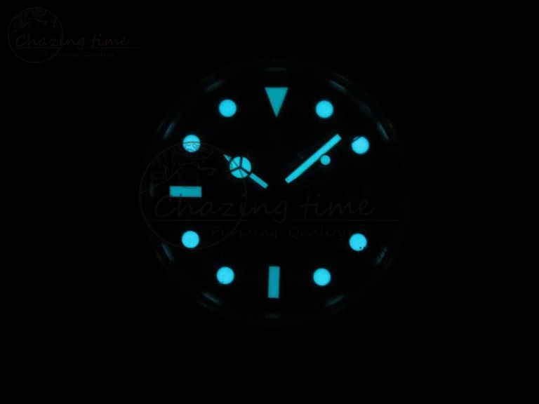 Submariner Black Diamond Bezel SS GSF Best Edition Black Dial On SS Bracelet A Thermal 3270