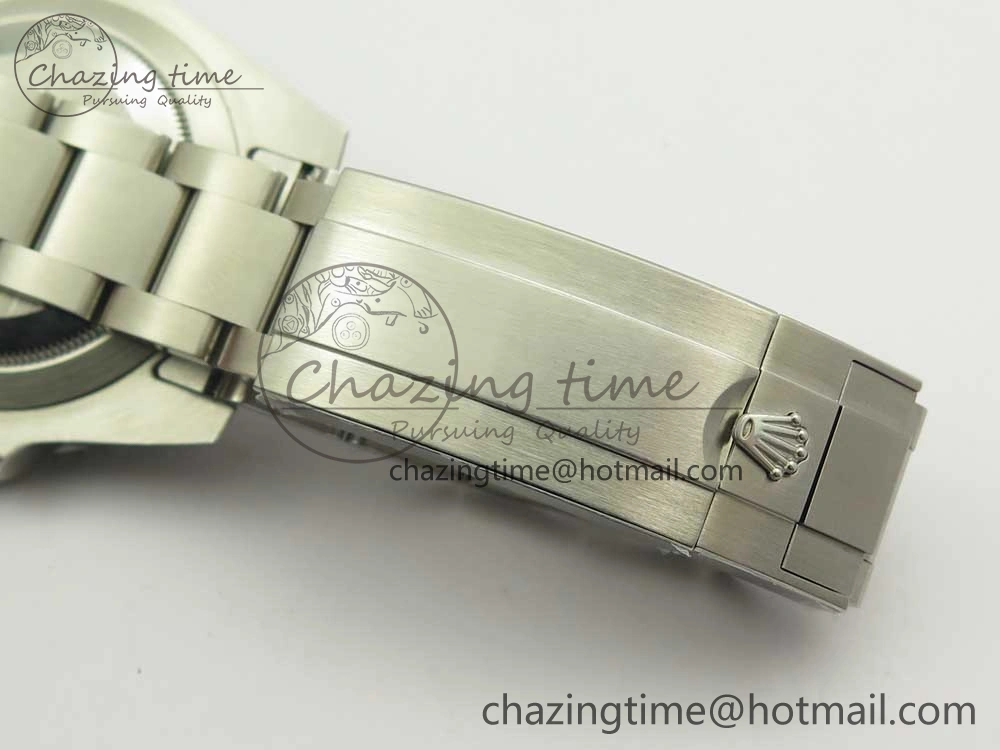 Submariner Black Diamond Bezel SS GSF Best Edition Black Dial On SS Bracelet A Thermal 3270