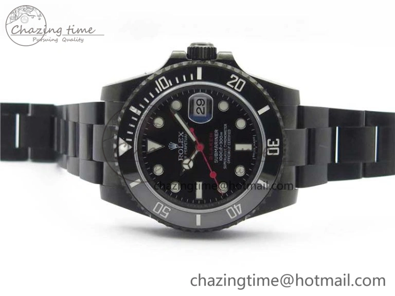 Contemporary Submariner Blaken Date 116610LN PVD V9F 1:1 Best Edition On PVD Bracelet VR 2873