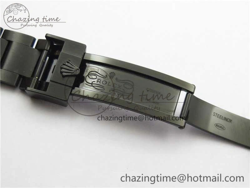 Contemporary Submariner Blaken Date 116610LN PVD V9F 1:1 Best Edition On PVD Bracelet VR 2873