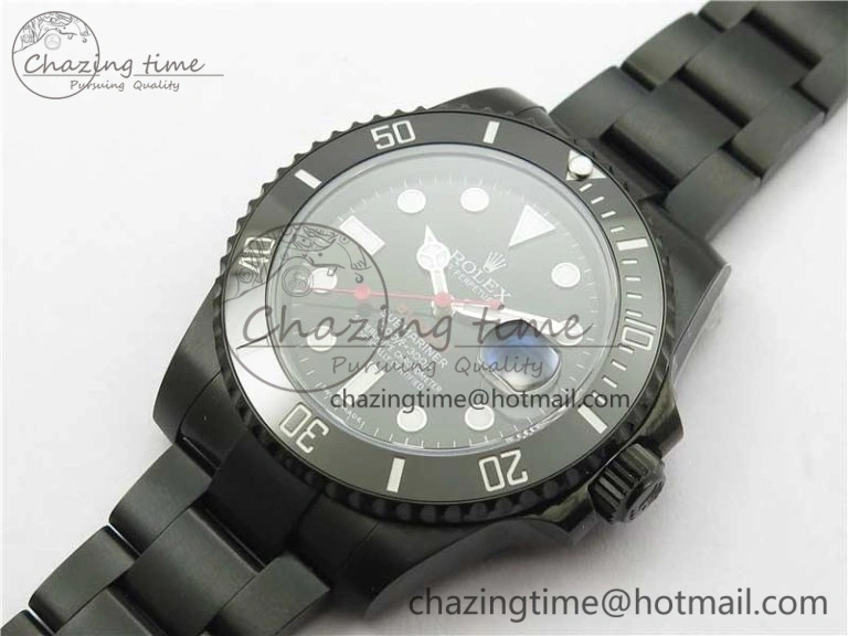 Contemporary Submariner Blaken Date 116610LN PVD V9F 1:1 Best Edition On PVD Bracelet VR 2873