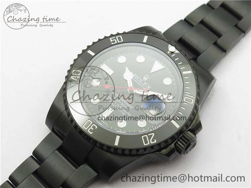 Contemporary Submariner Blaken Date 116610LN PVD V9F 1:1 Best Edition On PVD Bracelet VR 2873