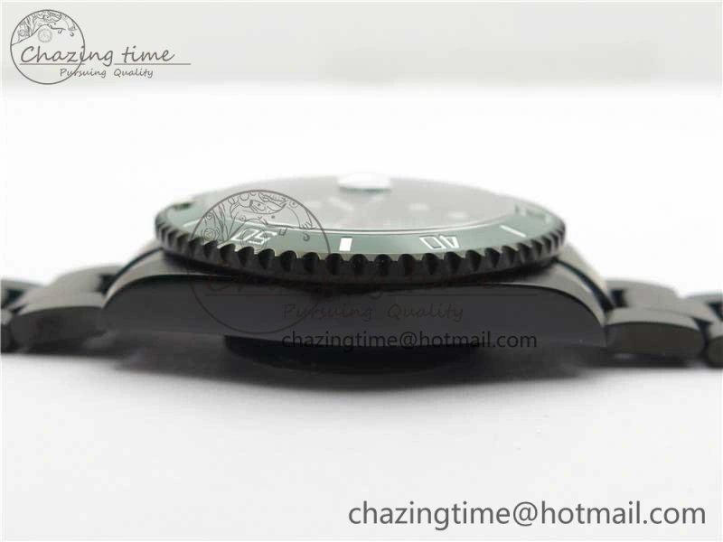 Submariner Blaken Date 116610LV PVD V9F 1:1 Best Edition On PVD Bracelet VR Functional 2874