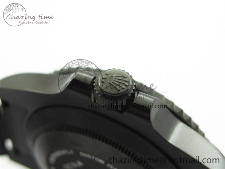 Submariner Blaken Date 116610LV PVD V9F 1:1 Best Edition On PVD Bracelet VR Functional 2874