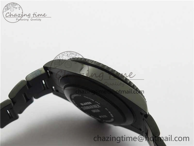 Submariner Blaken Date 116610LV PVD V9F 1:1 Best Edition On PVD Bracelet VR Functional 2874