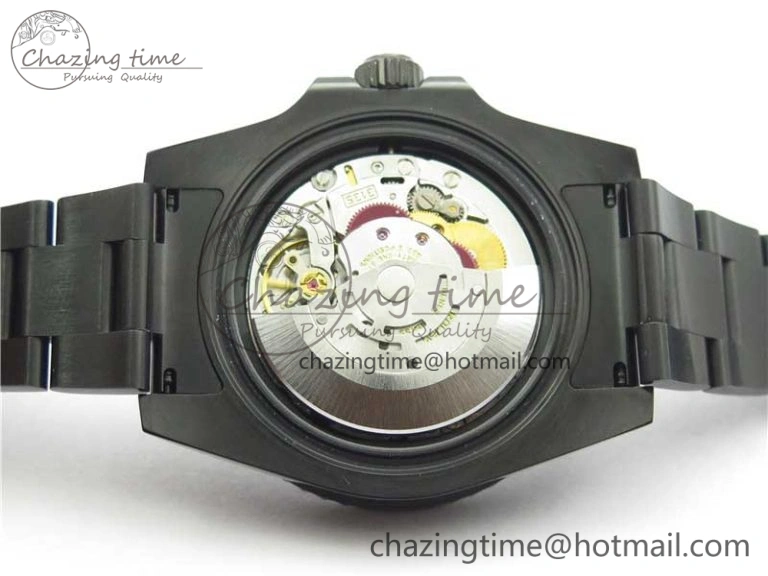 Submariner Blaken Date 116610LV PVD V9F 1:1 Best Edition On PVD Bracelet VR Functional 2874