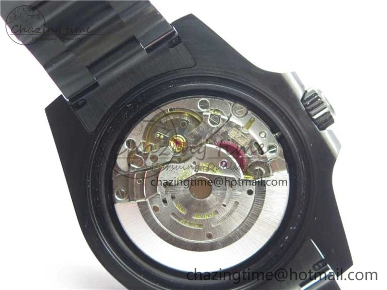 Submariner Blaken Date 116610LV PVD V9F 1:1 Best Edition On PVD Bracelet VR Functional 2874
