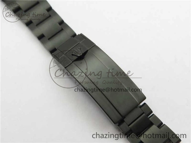 Submariner Blaken Date 116610LV PVD V9F 1:1 Best Edition On PVD Bracelet VR Functional 2874