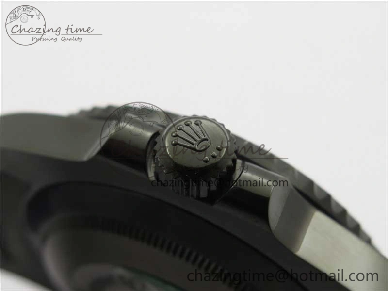 Submariner Blaken Date 904L PVD V6F 1:1 Best Edition A Effortless 2881