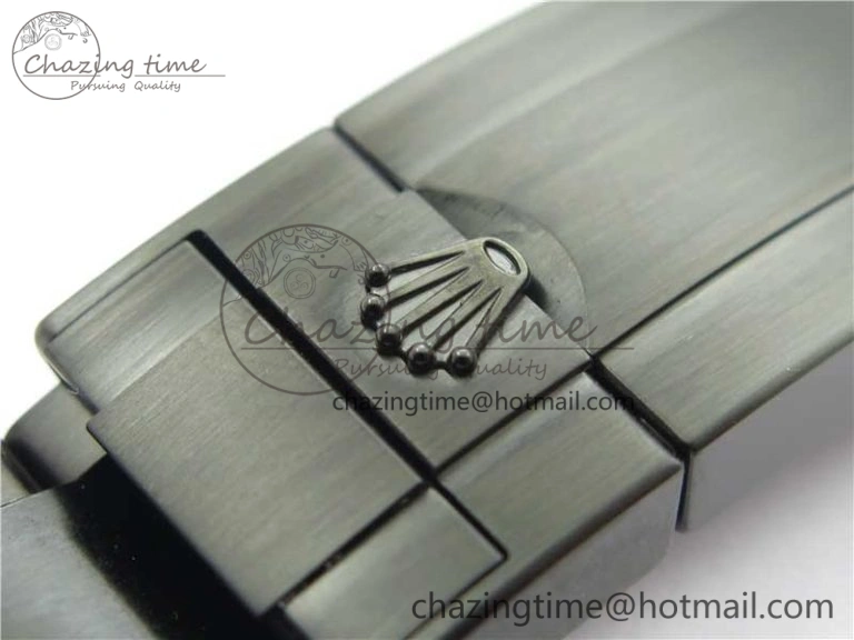 Submariner Blaken Date 904L PVD V6F 1:1 Best Edition A Effortless 2881