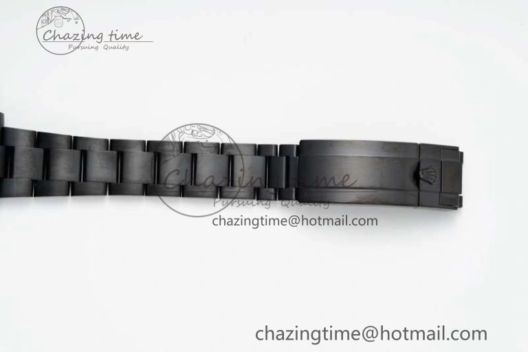 Flexible Submariner Blaken PVD Green Ceramic APSF 1:1 Best Edition on PVD Bracelet VR 2377