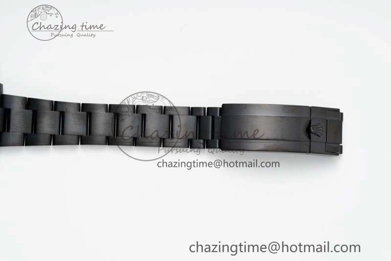 Flexible Submariner Blaken PVD Green Ceramic APSF 1:1 Best Edition on PVD Bracelet VR 2377
