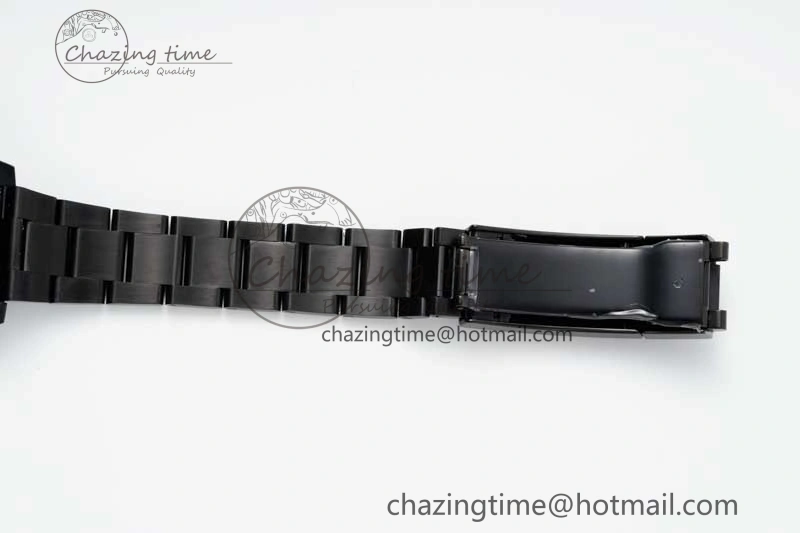 Flexible Submariner Blaken PVD Green Ceramic APSF 1:1 Best Edition on PVD Bracelet VR 2377