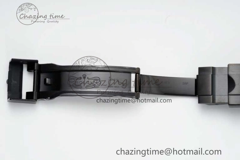 Flexible Submariner Blaken PVD Green Ceramic APSF 1:1 Best Edition on PVD Bracelet VR 2377