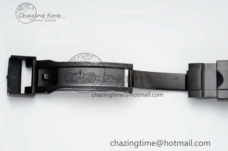 Flexible Submariner Blaken PVD Green Ceramic APSF 1:1 Best Edition on PVD Bracelet VR 2377