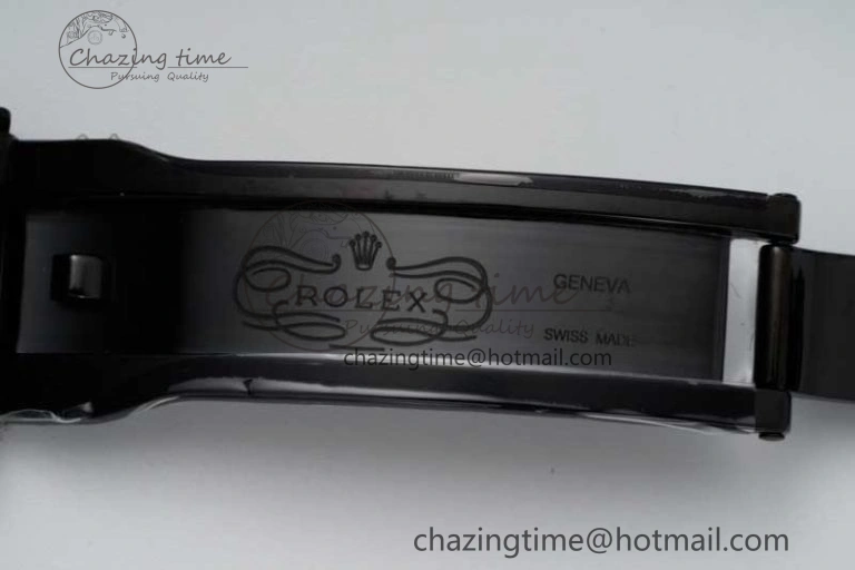 Flexible Submariner Blaken PVD Green Ceramic APSF 1:1 Best Edition on PVD Bracelet VR 2377