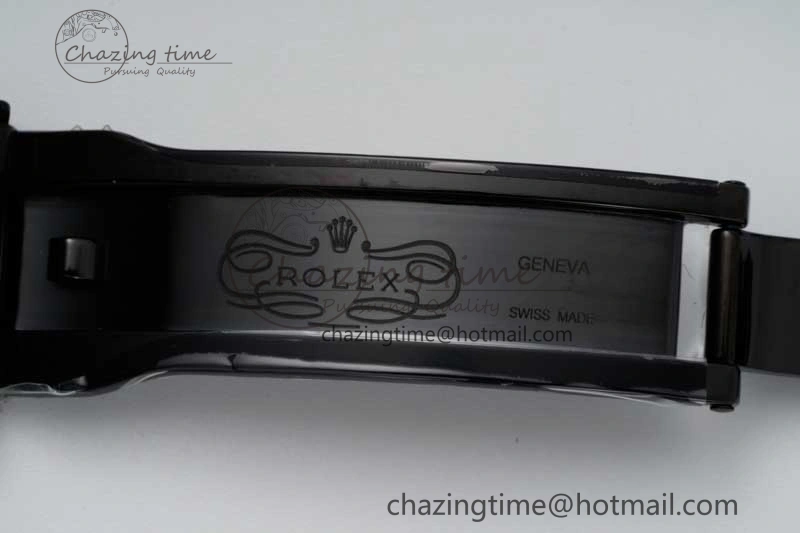 Flexible Submariner Blaken PVD Green Ceramic APSF 1:1 Best Edition on PVD Bracelet VR 2377