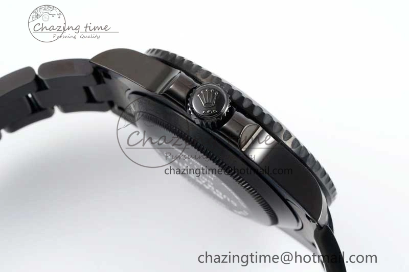 Flexible Submariner Blaken PVD Green Ceramic APSF 1:1 Best Edition on PVD Bracelet VR 2377