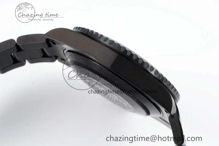 Flexible Submariner Blaken PVD Green Ceramic APSF 1:1 Best Edition on PVD Bracelet VR 2377