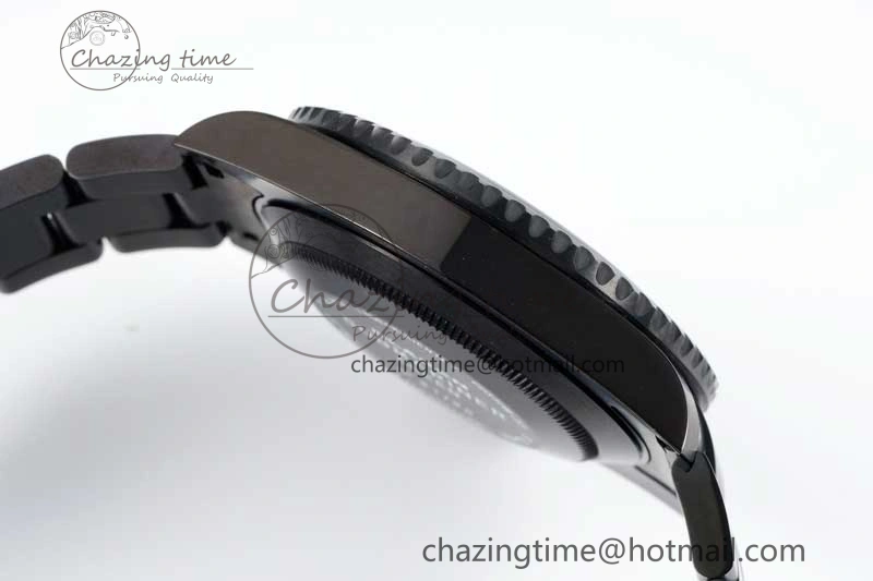 Flexible Submariner Blaken PVD Green Ceramic APSF 1:1 Best Edition on PVD Bracelet VR 2377