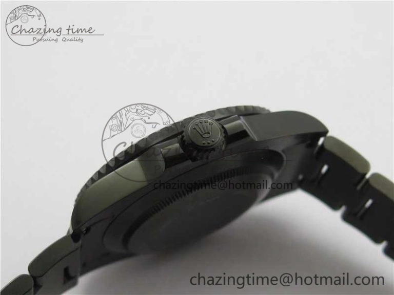 Snug Submariner Blaken W Date 904L PVD V6F 1:1 Best Edition A 2879