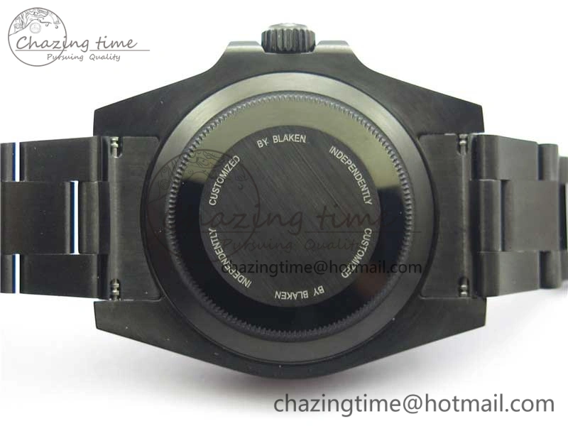 Snug Submariner Blaken W Date 904L PVD V6F 1:1 Best Edition A 2879