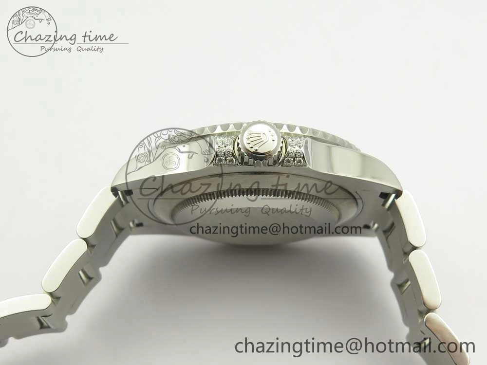 Submariner Blue Diamond Bezel SS GSF Best Edition Blue Dial On SS Bracelet A WaterResistant 3269