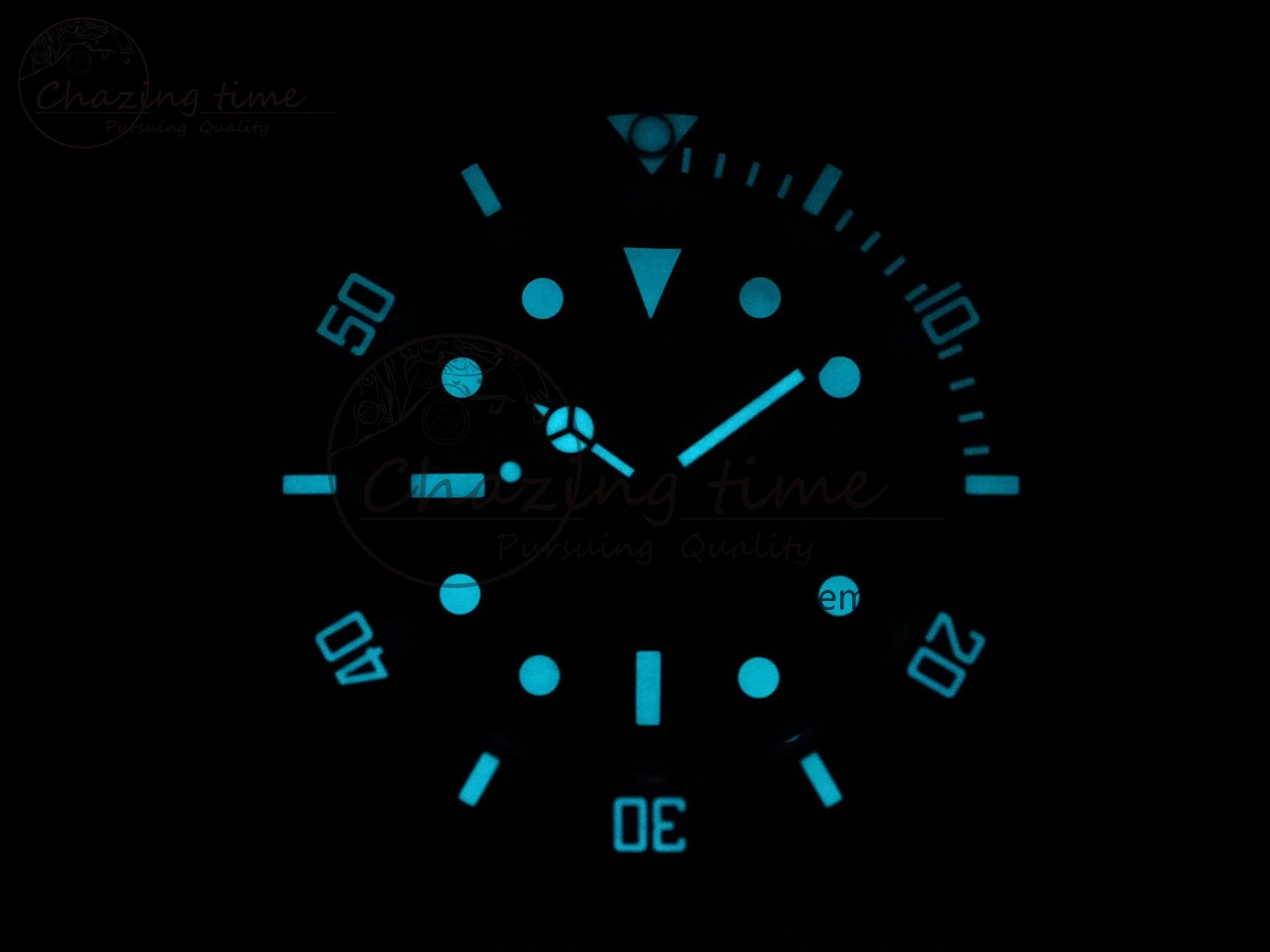 Submariner DIW Black Carbon MPF Best Edition Orange Dial On Black Nylon Strap SA EasyMatch 315