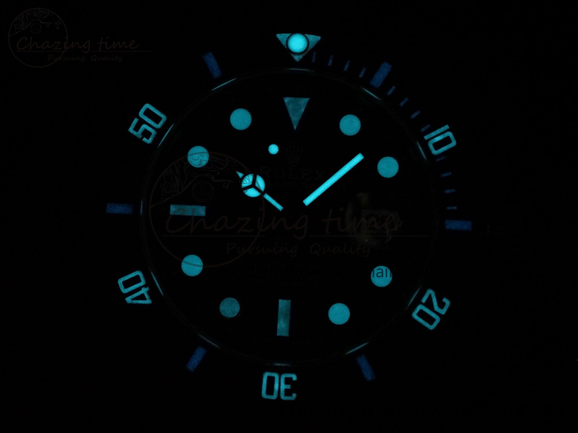 Stylish Submariner DIW Carbon IPKF 1:1 Best Edition Black Blue Dial on Black Nylon Strap VR 1653