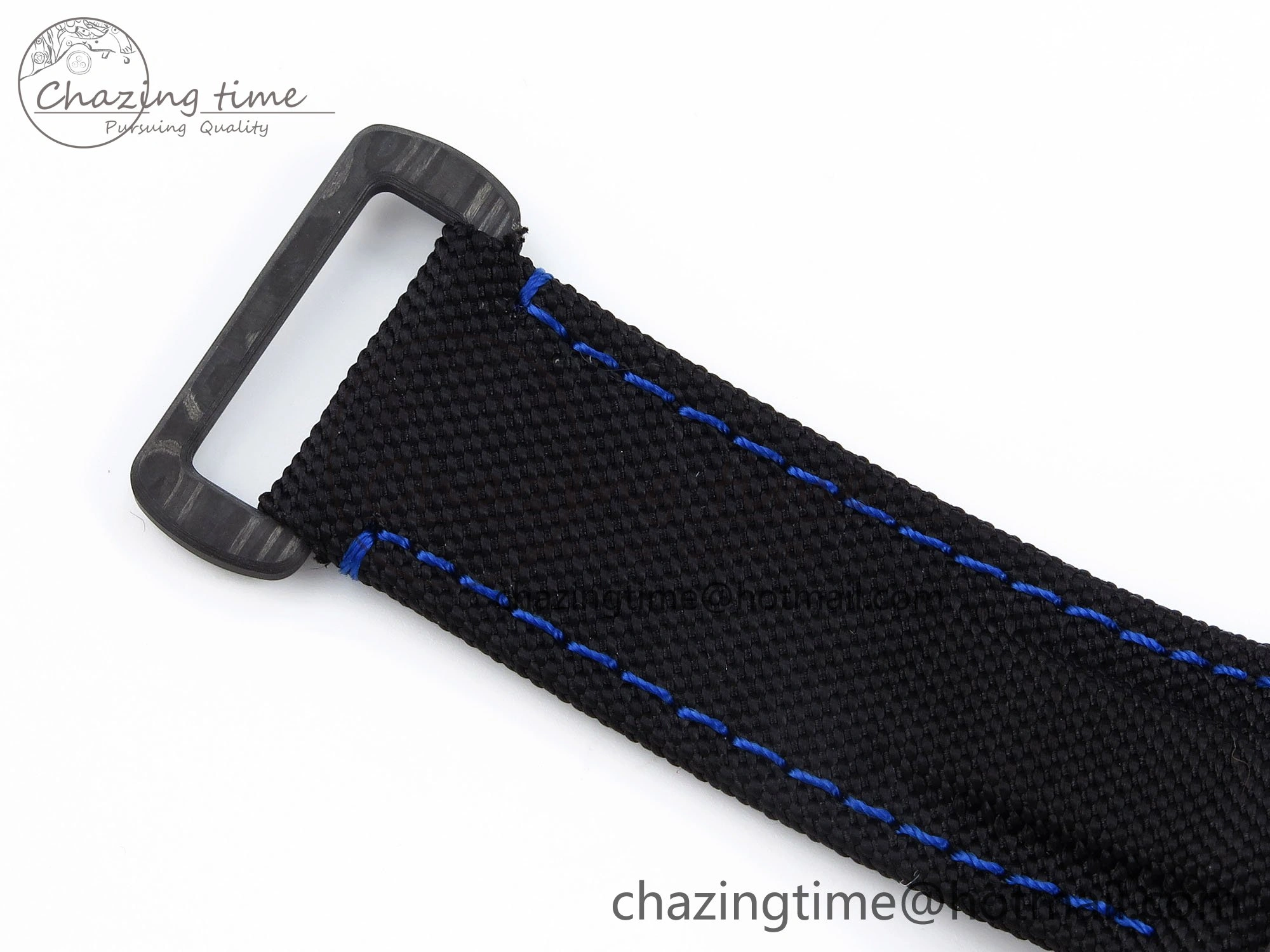 Stylish Submariner DIW Carbon IPKF 1:1 Best Edition Black Blue Dial on Black Nylon Strap VR 1653