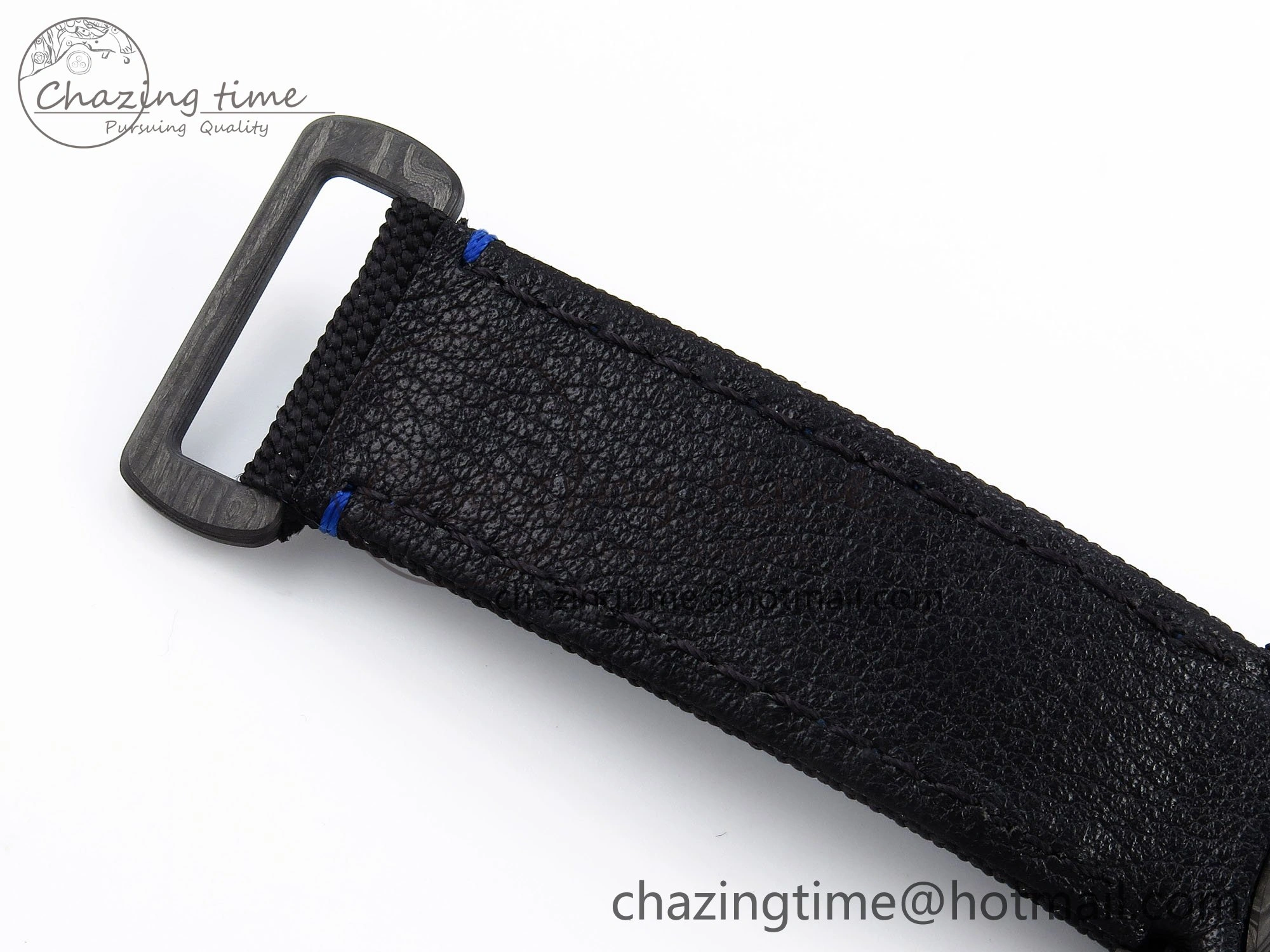 Stylish Submariner DIW Carbon IPKF 1:1 Best Edition Black Blue Dial on Black Nylon Strap VR 1653