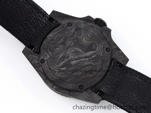 Submariner DIW Carbon IPKF 1:1 Best Edition Black White Dial on Black Nylon Strap VR Affordable 1652