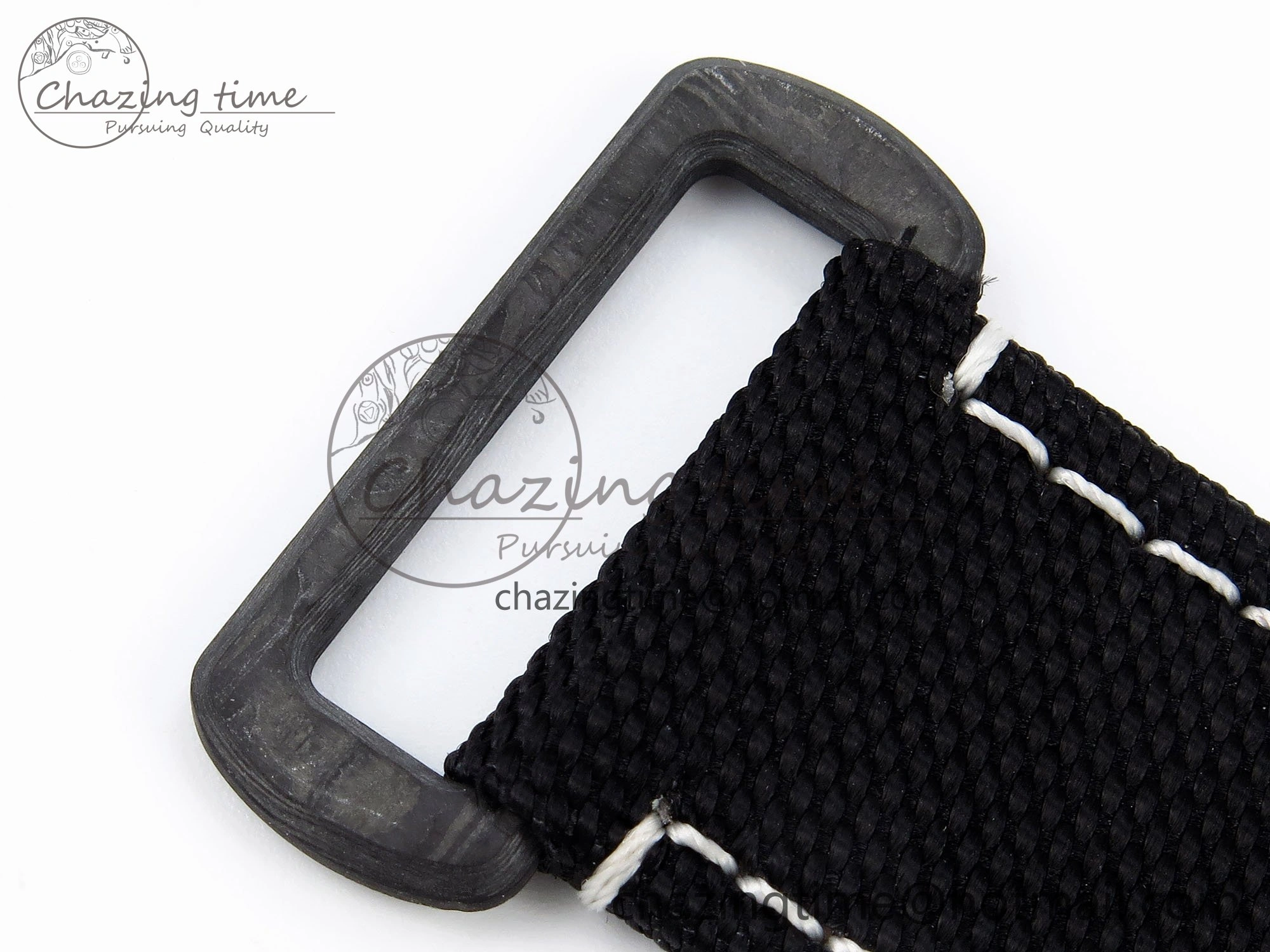 Submariner DIW Carbon IPKF 1:1 Best Edition Black White Dial on Black Nylon Strap VR Affordable 1652