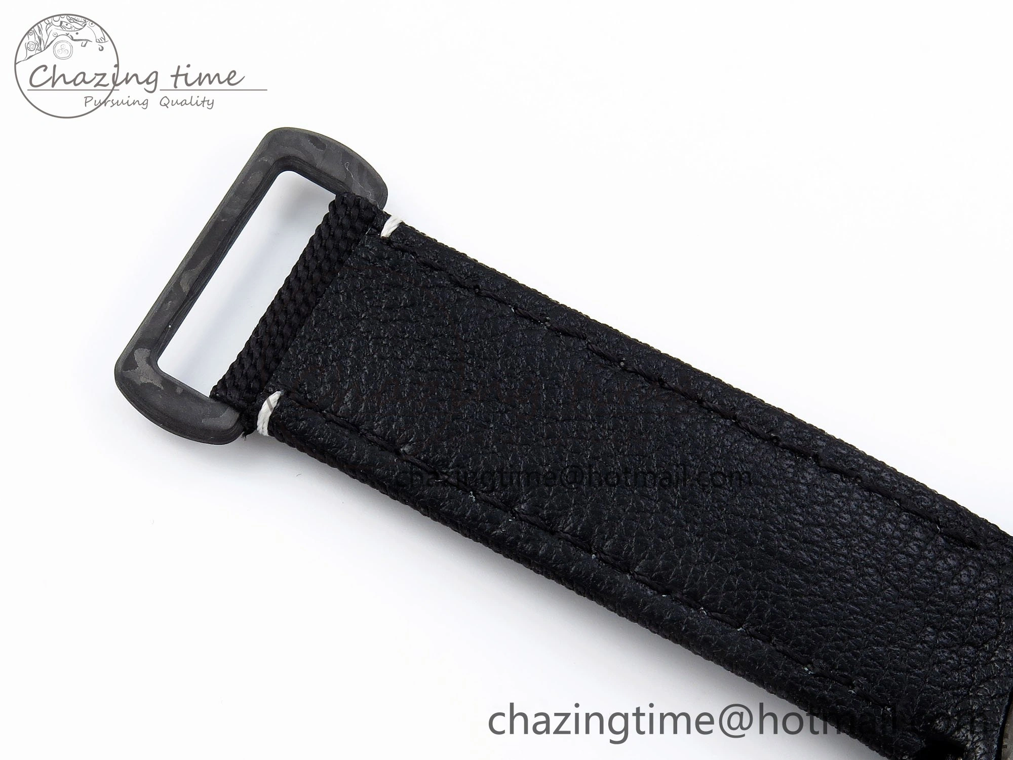 Submariner DIW Carbon IPKF 1:1 Best Edition Black White Dial on Black Nylon Strap VR Affordable 1652