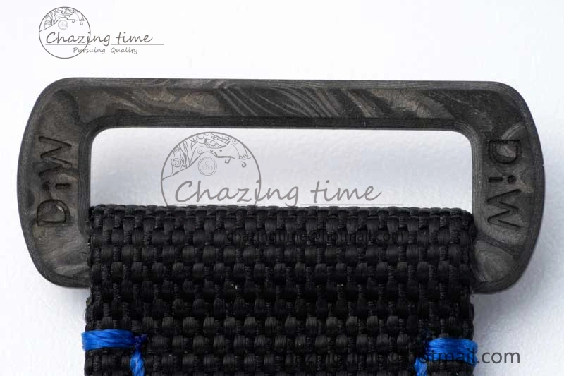 HighPerformance Submariner DIW Carbon VSF 1:1 Best Edition Black Blue Dial on Black Nylon Strap VS 2169