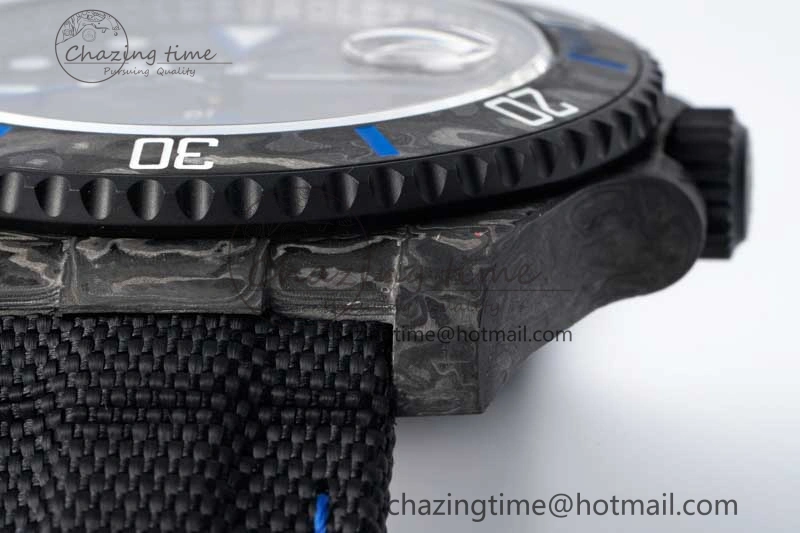 HighPerformance Submariner DIW Carbon VSF 1:1 Best Edition Black Blue Dial on Black Nylon Strap VS 2169