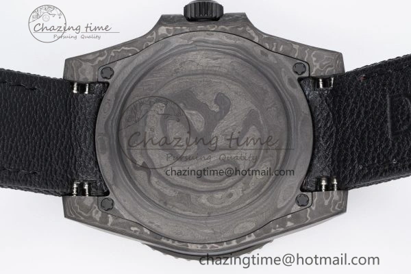 HighQuality Submariner DIW Carbon VSF 1:1 Best Edition Black Green Dial on Black Nylon Strap VS 2094