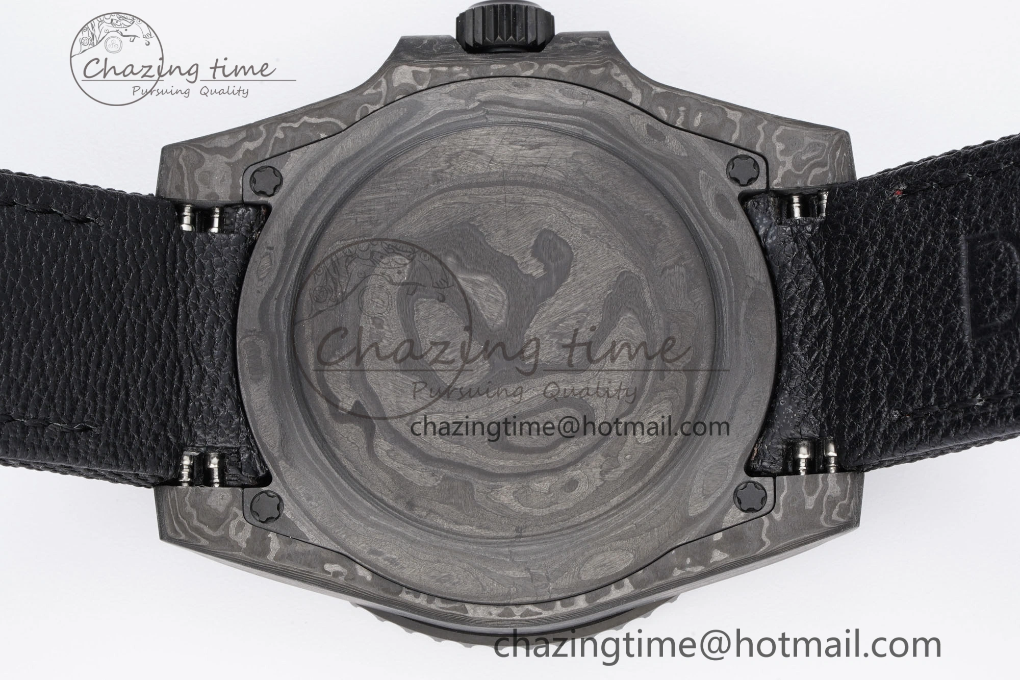 HighQuality Submariner DIW Carbon VSF 1:1 Best Edition Black Green Dial on Black Nylon Strap VS 2094