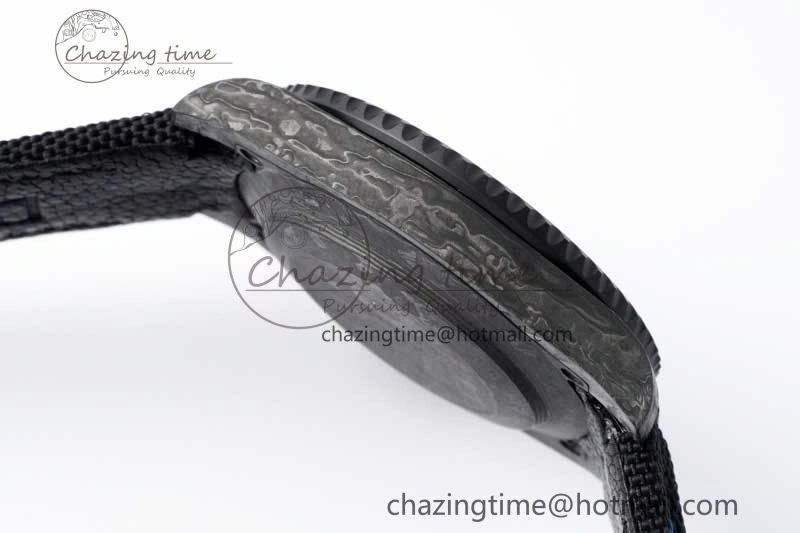 Submariner DIW Carbon VSF 1:1 Best Edition Black White Dial on Black Nylon Strap VS Lightweight 2165