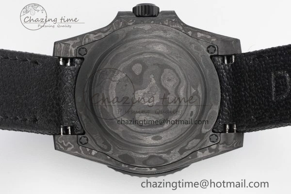 Colorful Submariner DIW Carbon VSF 1:1 Best Edition Black Yellow Dial on Black Nylon Strap VS 2093