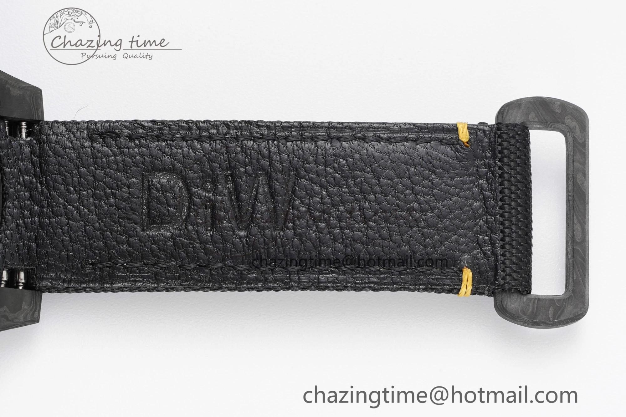 Colorful Submariner DIW Carbon VSF 1:1 Best Edition Black Yellow Dial on Black Nylon Strap VS 2093