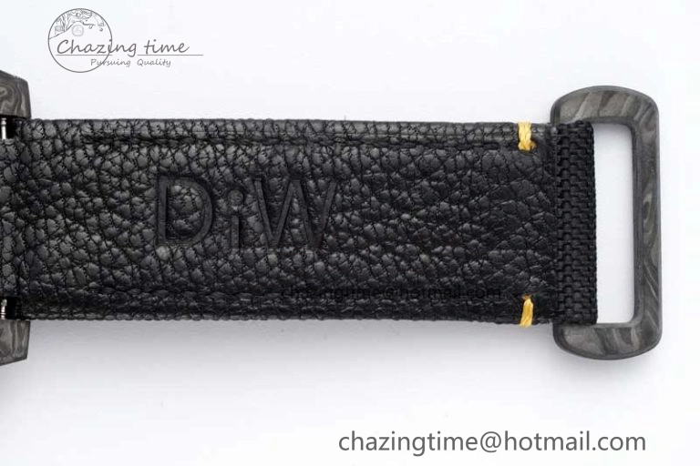Minimalist Submariner DIW Carbon VSF 1:1 Best Edition Black Yellow Dial on Black Nylon Strap VS 2168
