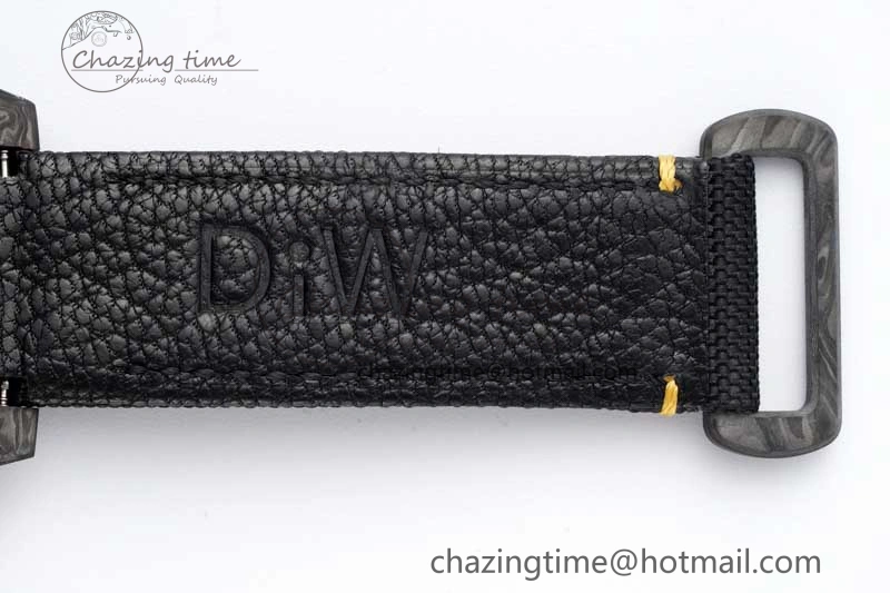 Minimalist Submariner DIW Carbon VSF 1:1 Best Edition Black Yellow Dial on Black Nylon Strap VS 2168