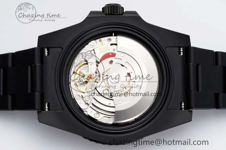 Effortless Submariner DIW DLC Sandblasted VSF 1:1 Best Edition Black Blue Dial on DLC Bracelet VS 2054