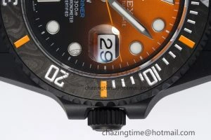 Submariner DIW DLC VSF 1:1 Best Edition Black Orange Dial on DLC Bracelet VS Classic 1824